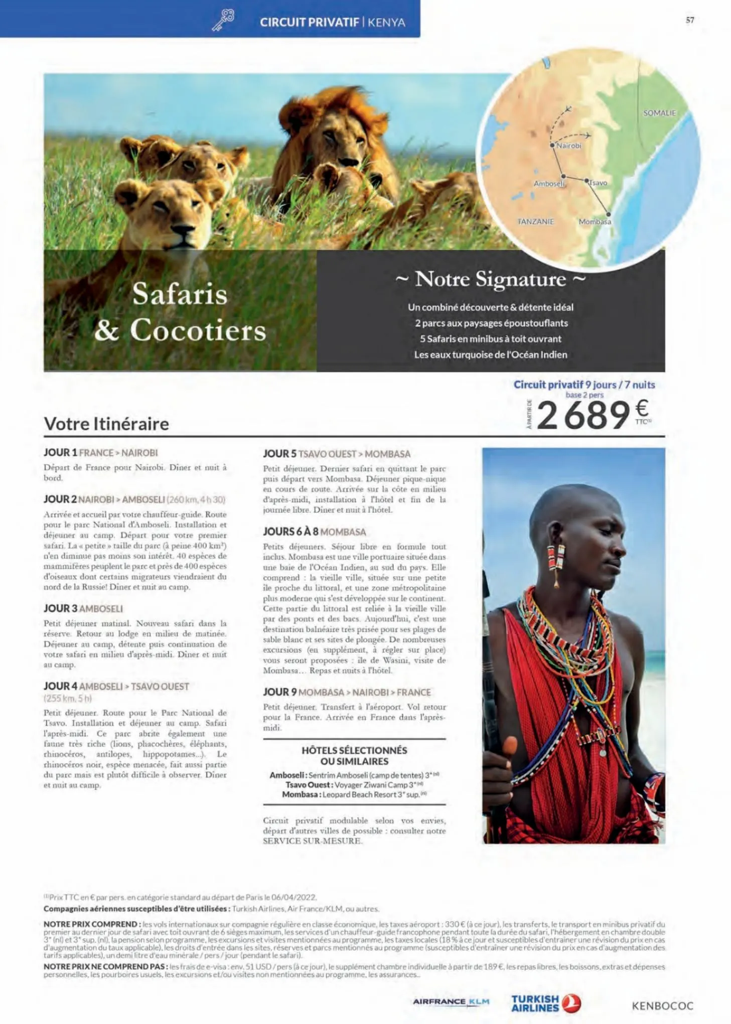 Catalogue Havas VoyagesAfrique 2022, page 00057