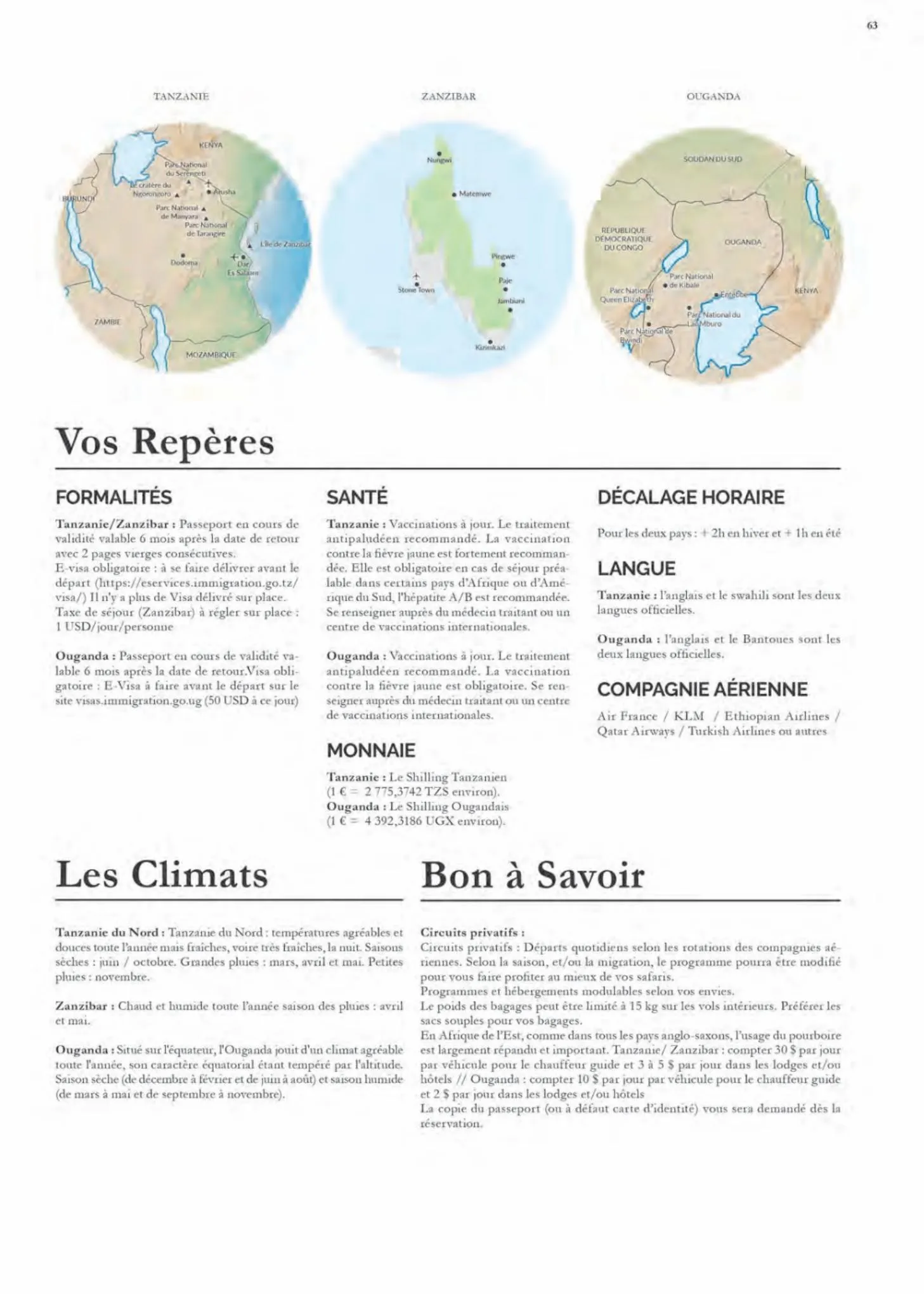 Catalogue Havas VoyagesAfrique 2022, page 00063
