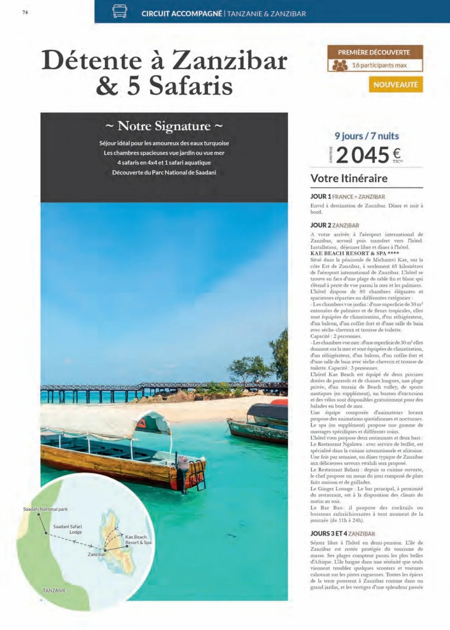 Catalogue Havas VoyagesAfrique 2022, page 00074