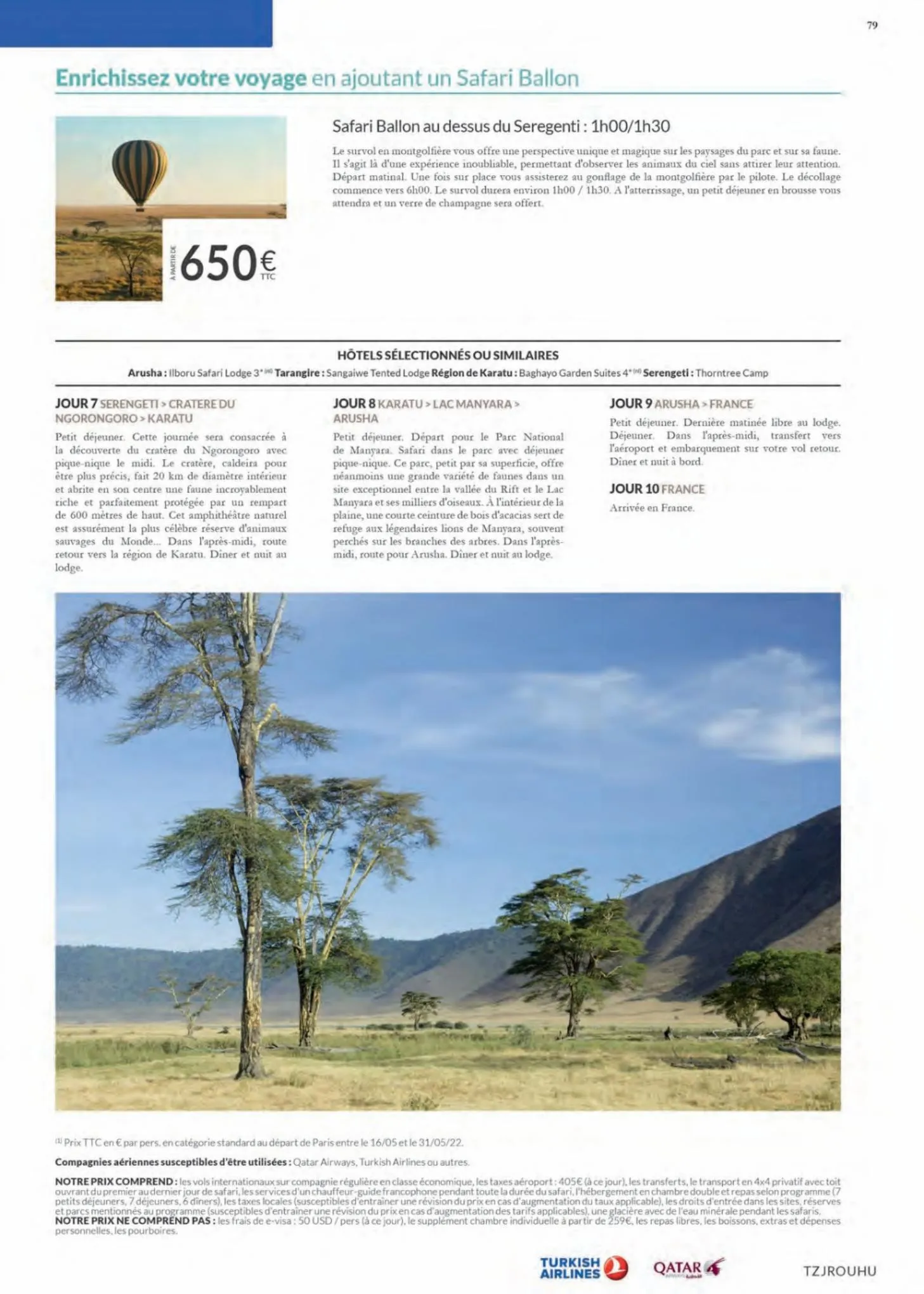 Catalogue Havas VoyagesAfrique 2022, page 00079