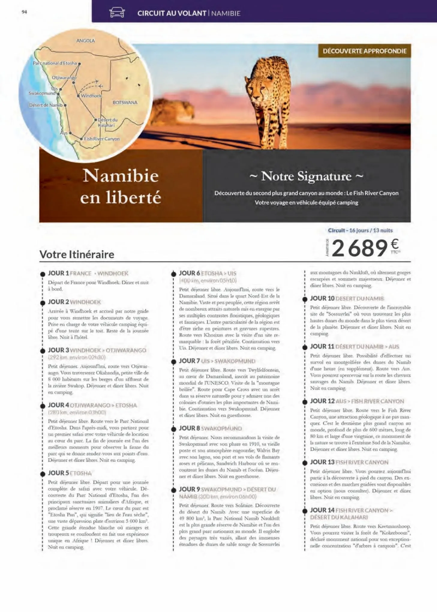 Catalogue Havas VoyagesAfrique 2022, page 00094