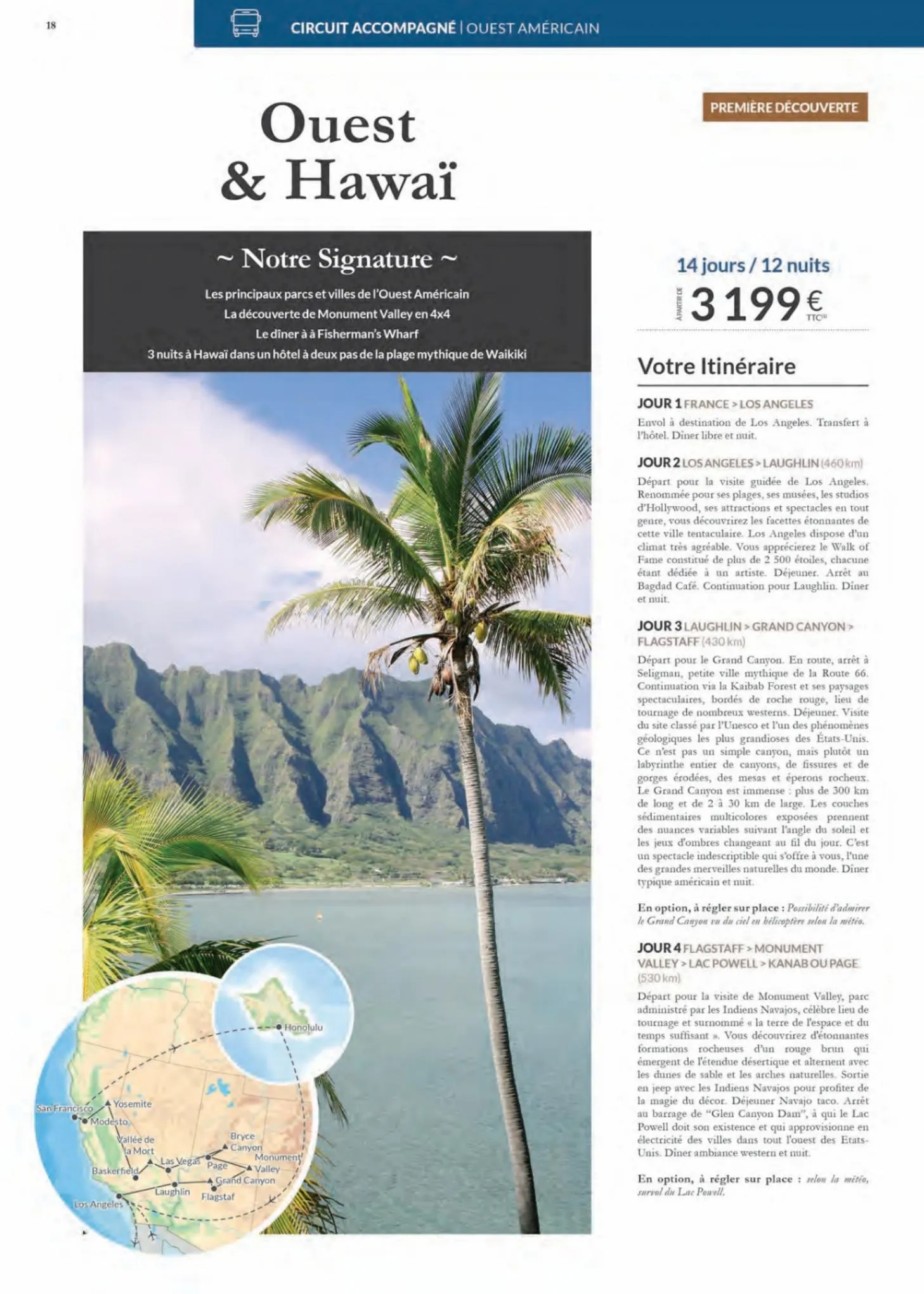 Catalogue Havas Voyages Usa 2022, page 00018