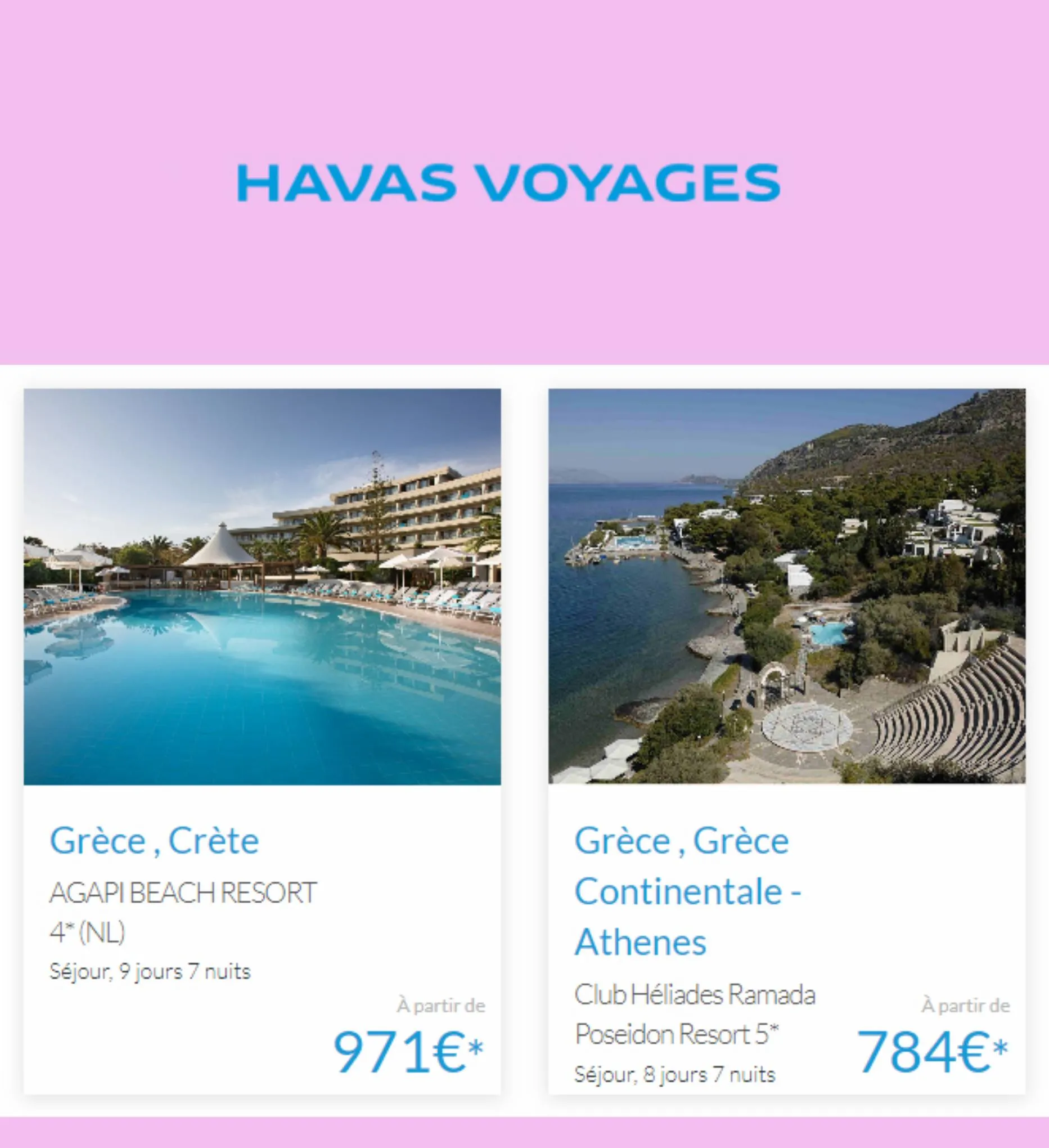 Catalogue Offres Speciales Havas Voyages!, page 00004