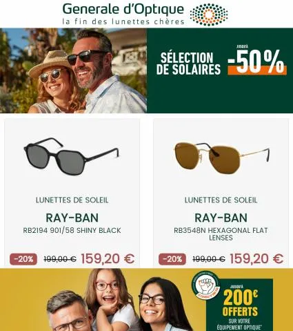 SÉLECTION DE SOLAIRES -50%!