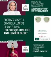 Promos de Santé et Opticiens à Lille | Générale Optique Offerts sur Générale Optique | 14/03/2023 - 24/03/2023