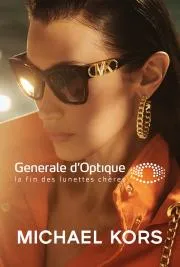 Promos de Santé et Opticiens | Lunettes de Soleil Michael Kors sur Générale Optique | 12/05/2023 - 02/06/2023