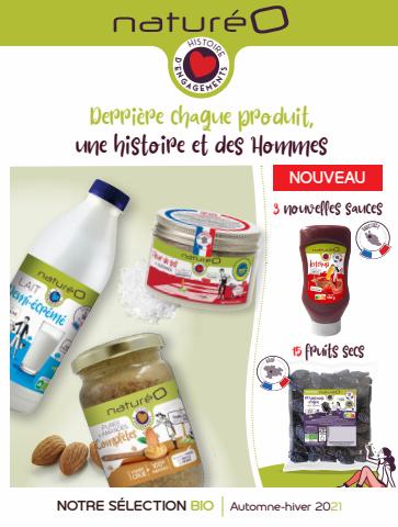 Promos de Magasins Bio | Les produits à la marque NaturéO sur NaturéO | 02/01/2022 - 30/06/2022