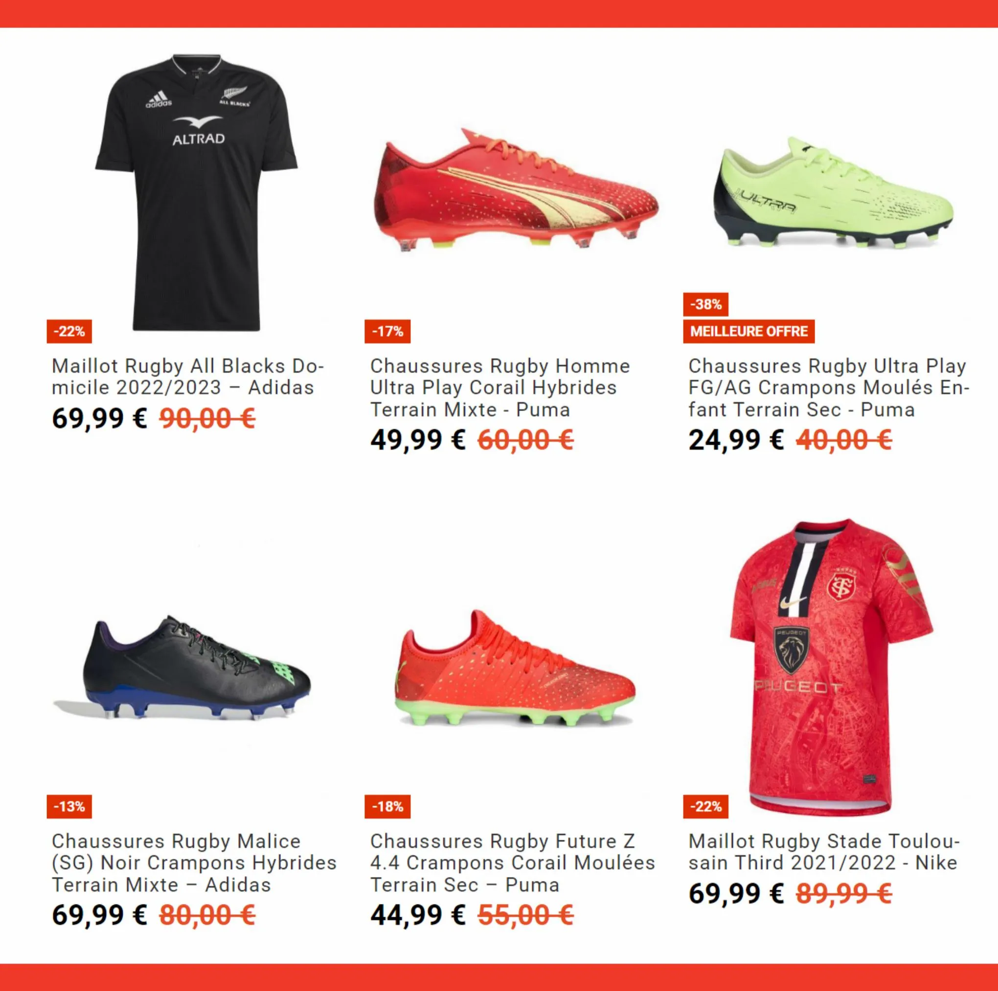 Catalogue Promotions Boutique Rugby, page 00004