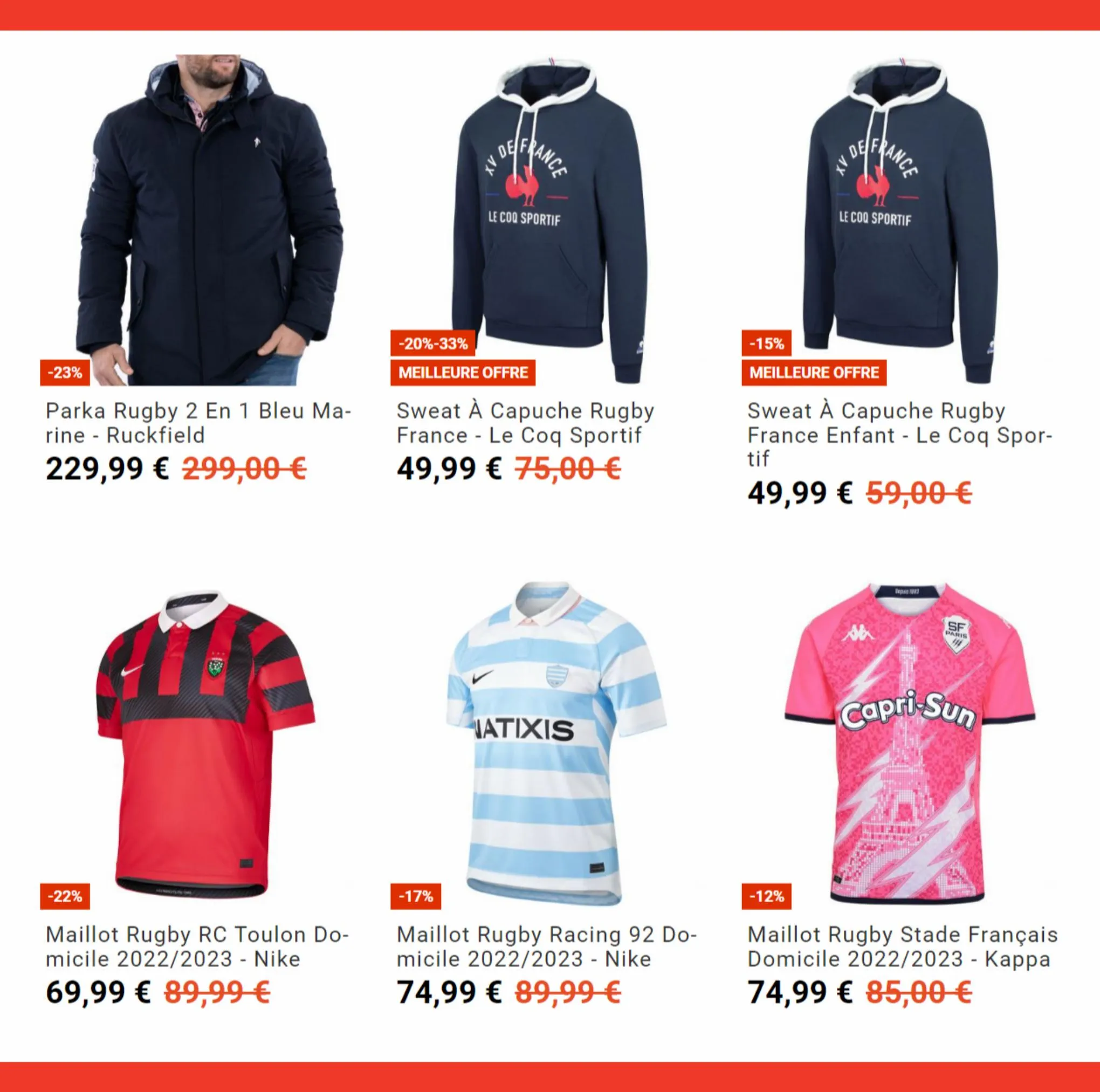 Catalogue Promotions Boutique Rugby, page 00006