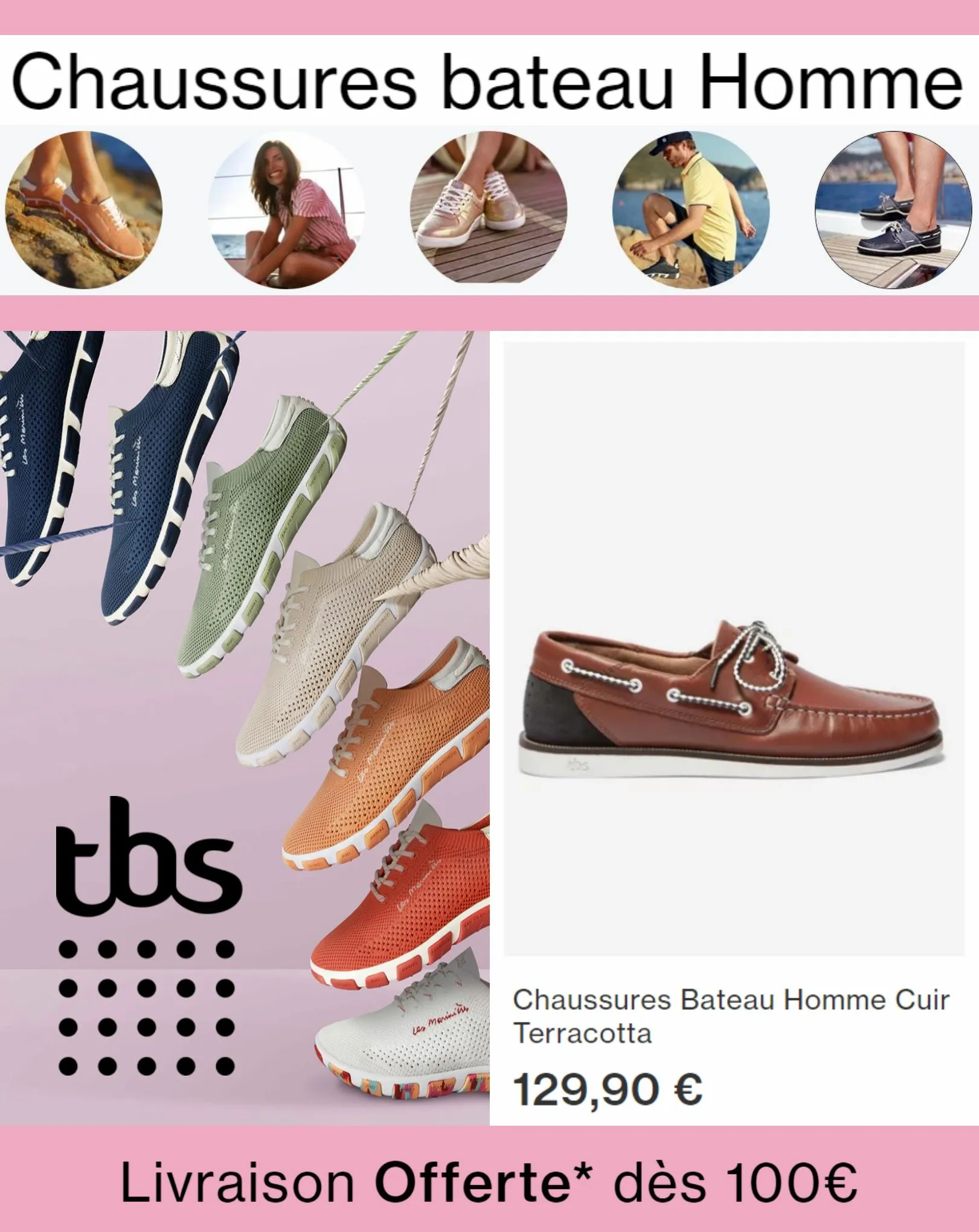 Catalogue Chaussures Bateau Homme, page 00001