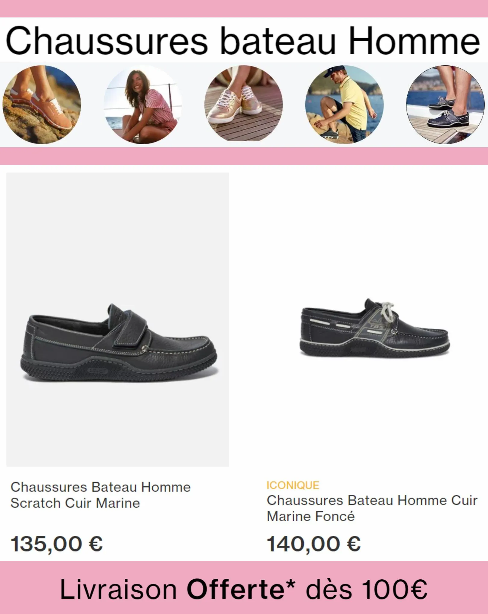 Catalogue Chaussures Bateau Homme, page 00003