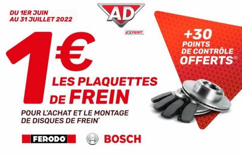 Catalogue AD Auto | Offres du Moment | 13/06/2022 - 31/07/2022