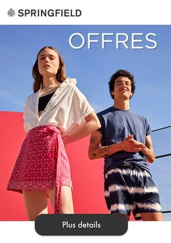 Catalogue Springfield | Offres Springfield | 06/06/2023 - 06/07/2023