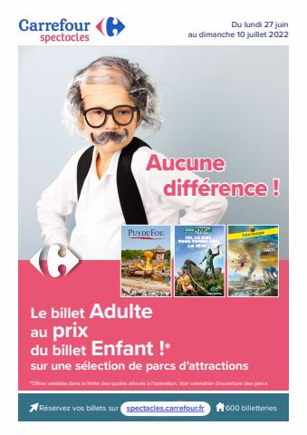 Promos de Culture et Loisirs à Marseille | Aucune  différence! sur Carrefour Spectacles | 28/06/2022 - 10/07/2022