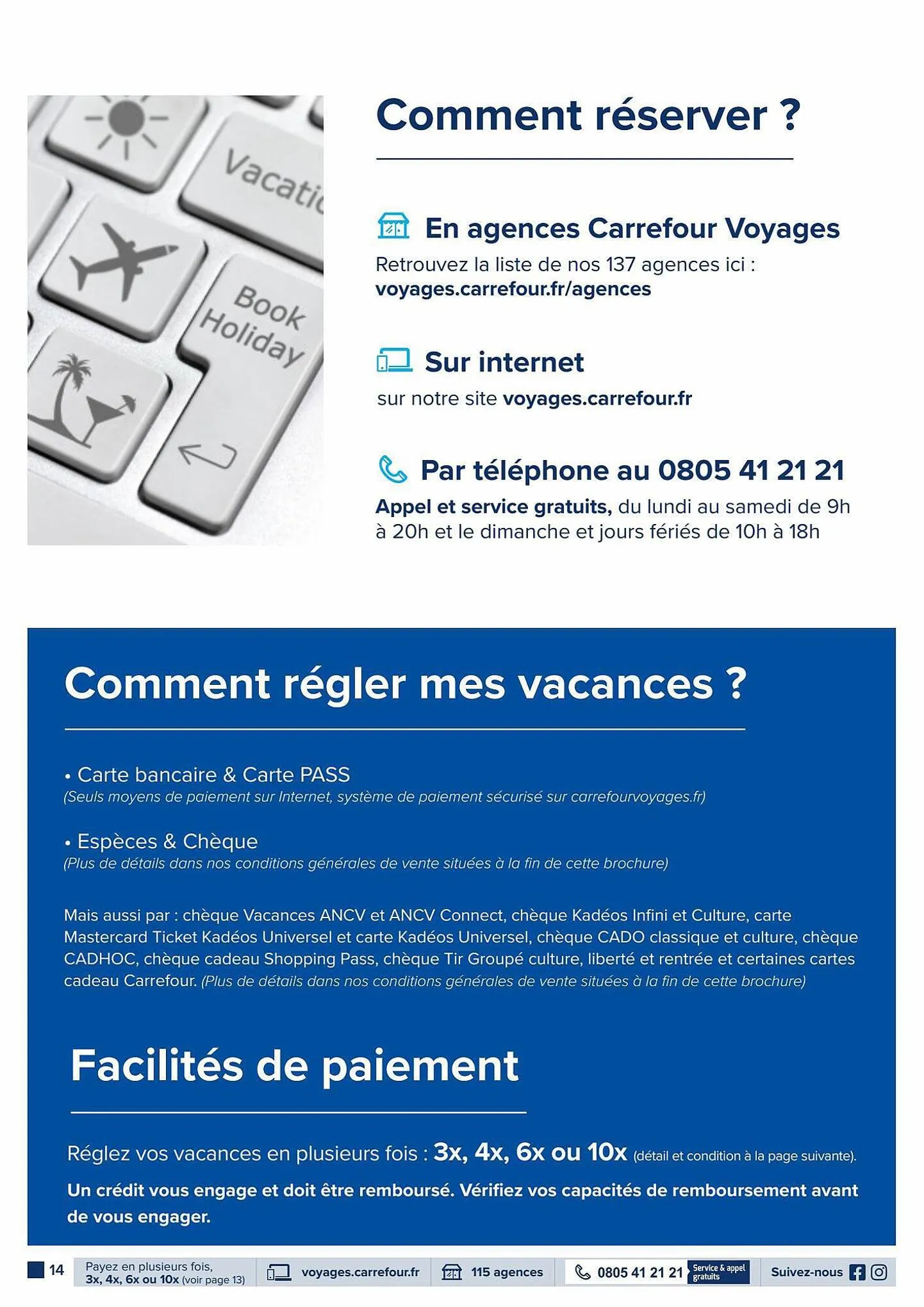 Catalogue Catalogue Carrefour Voyages, page 00014