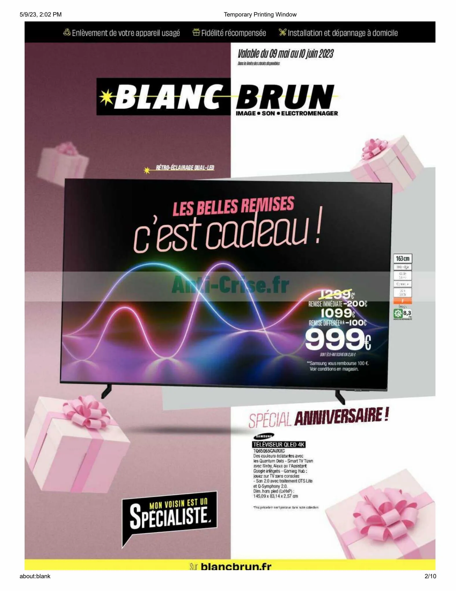 Catalogue Blanc brun Catalogue, page 00001