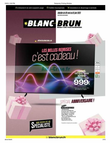 Blanc brun Catalogue