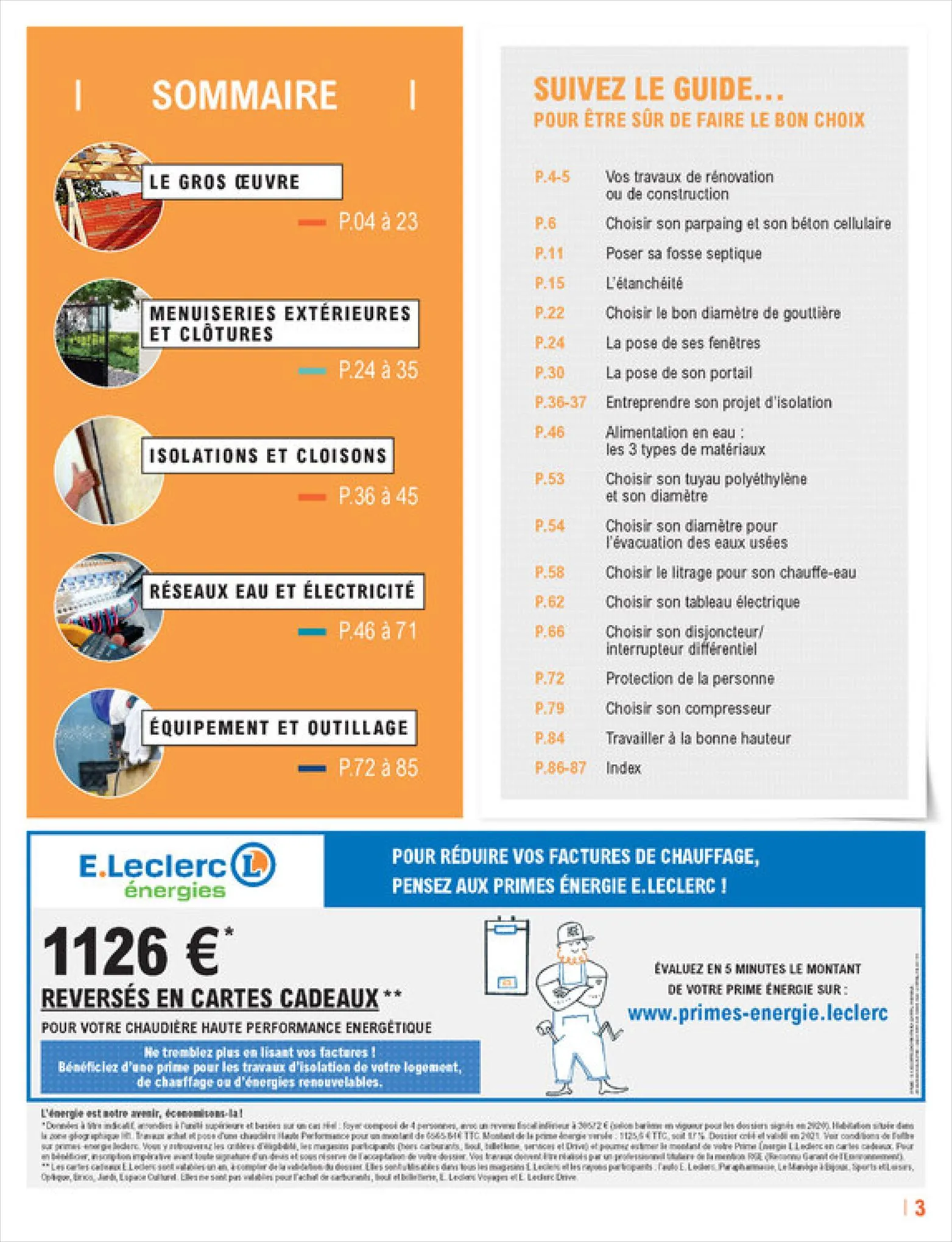 Catalogue GUIDE 2022 CONSTRUCTION, page 00003