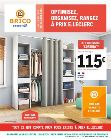 Catalogue E.Leclerc Brico à Lille | E.Leclerc Brico | 26/07/2022 - 13/08/2022