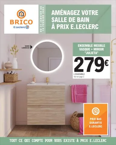 Catalogue E.Leclerc Brico