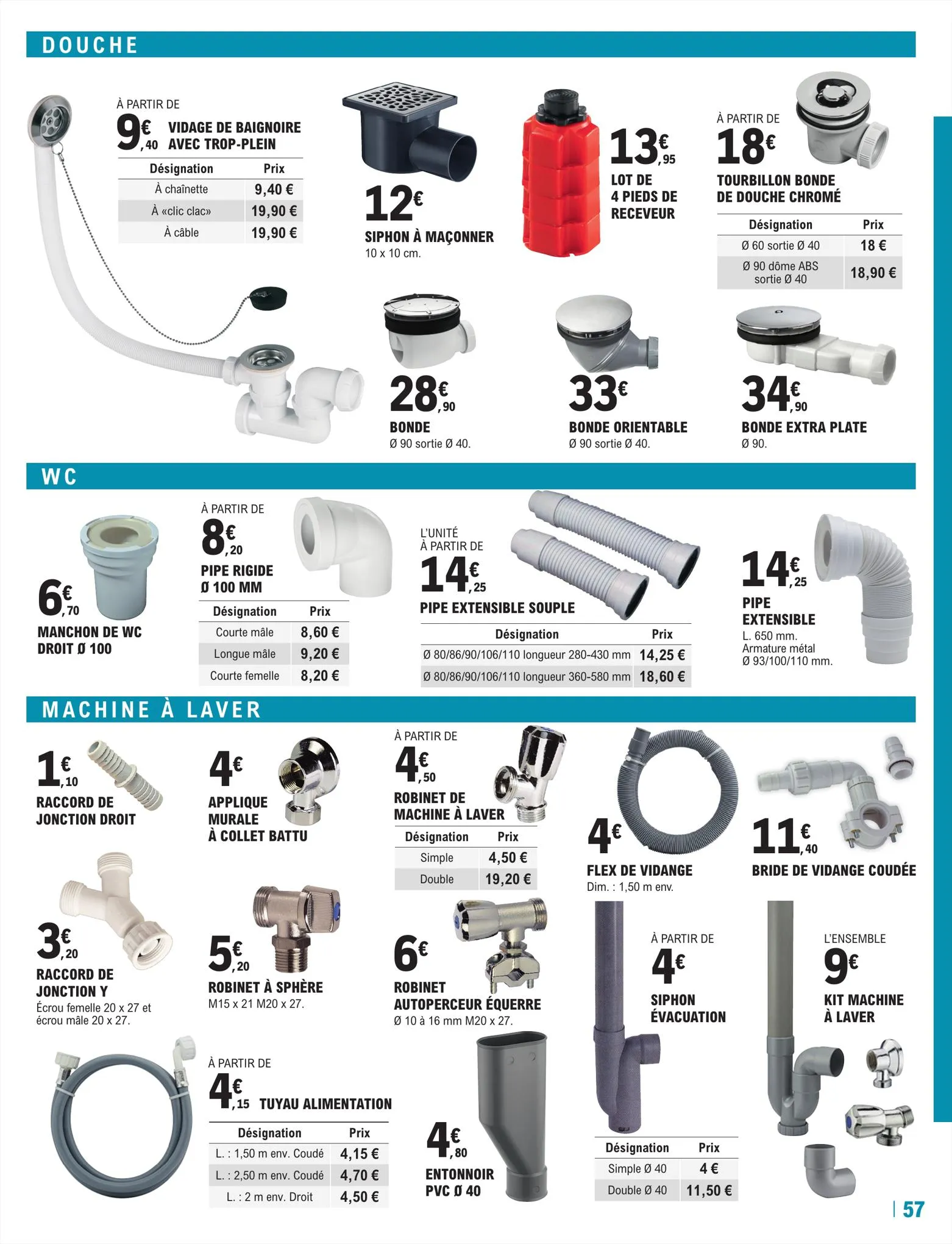 Catalogue Catalogue E.Leclerc Brico, page 00057