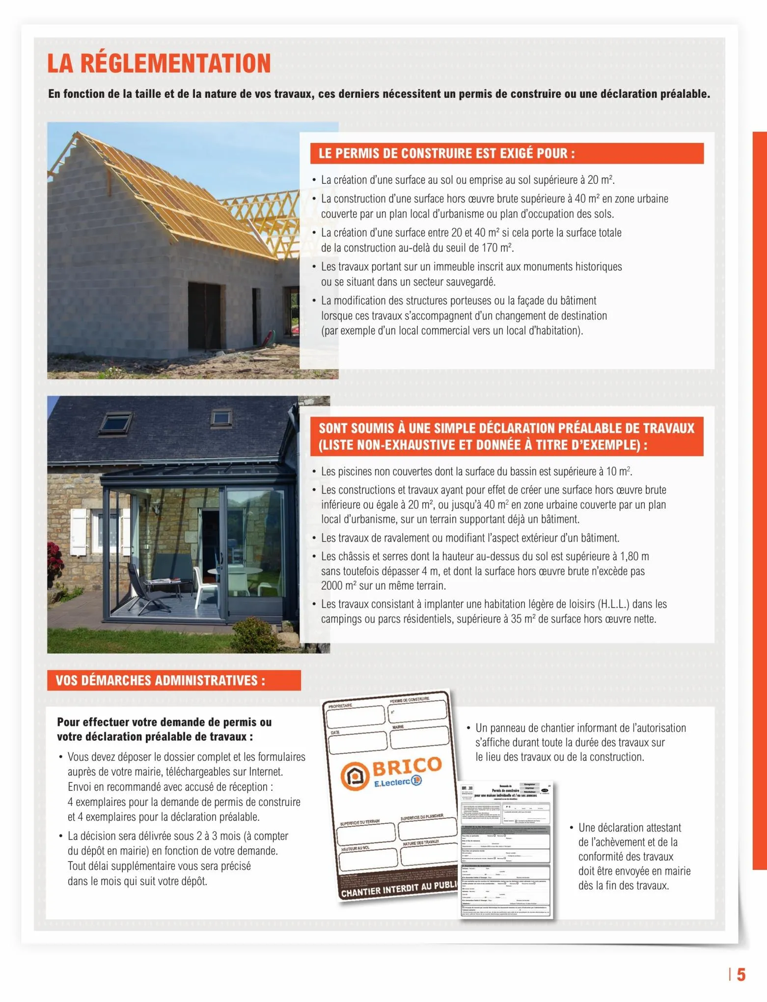 Catalogue Guide de construction 2023, page 00005