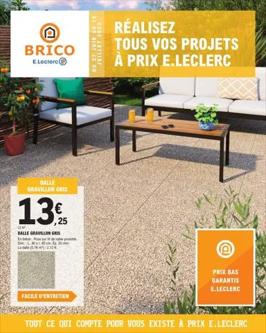 Catalogue E.Leclerc Brico