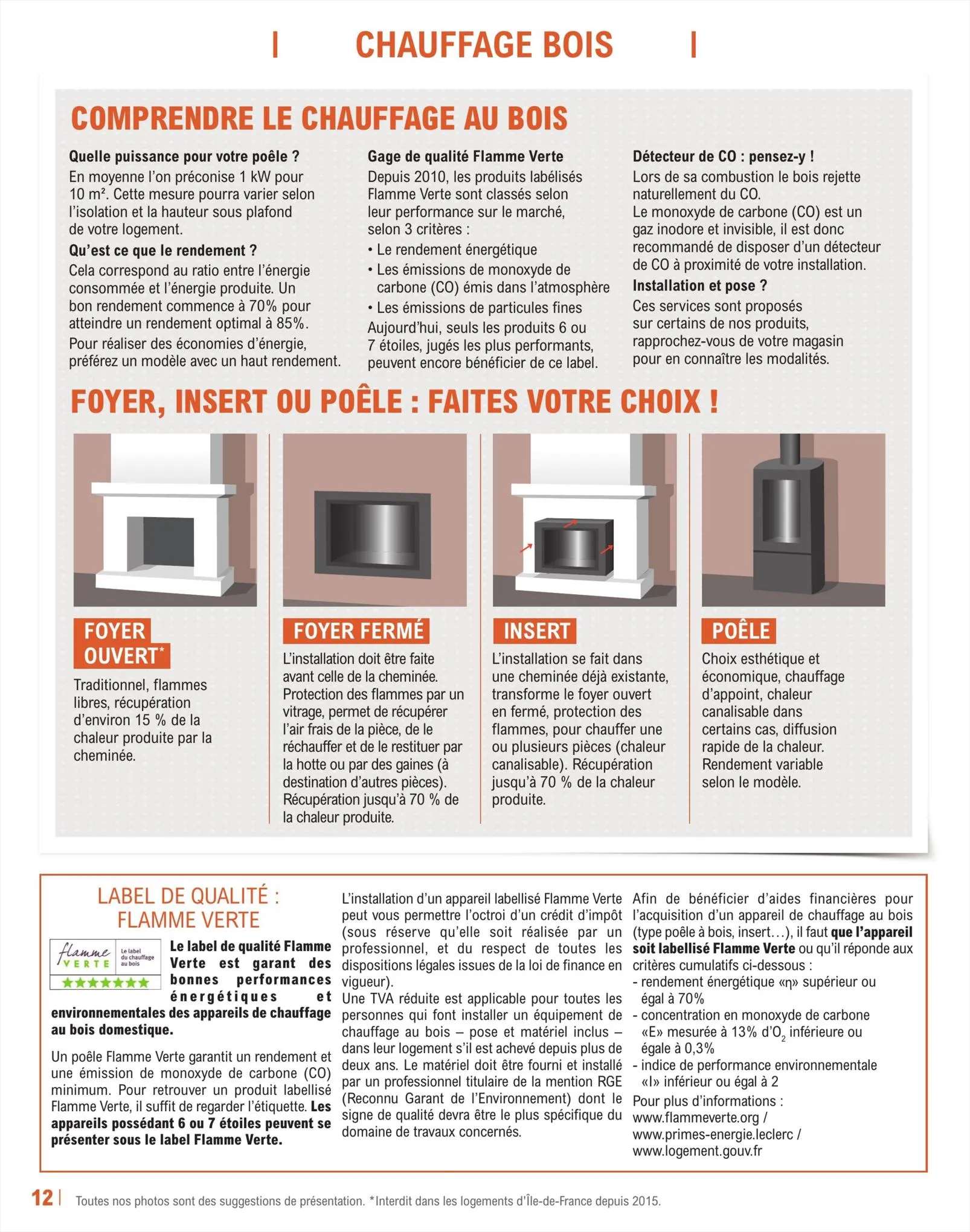 Catalogue Guide Chauffage, page 00012