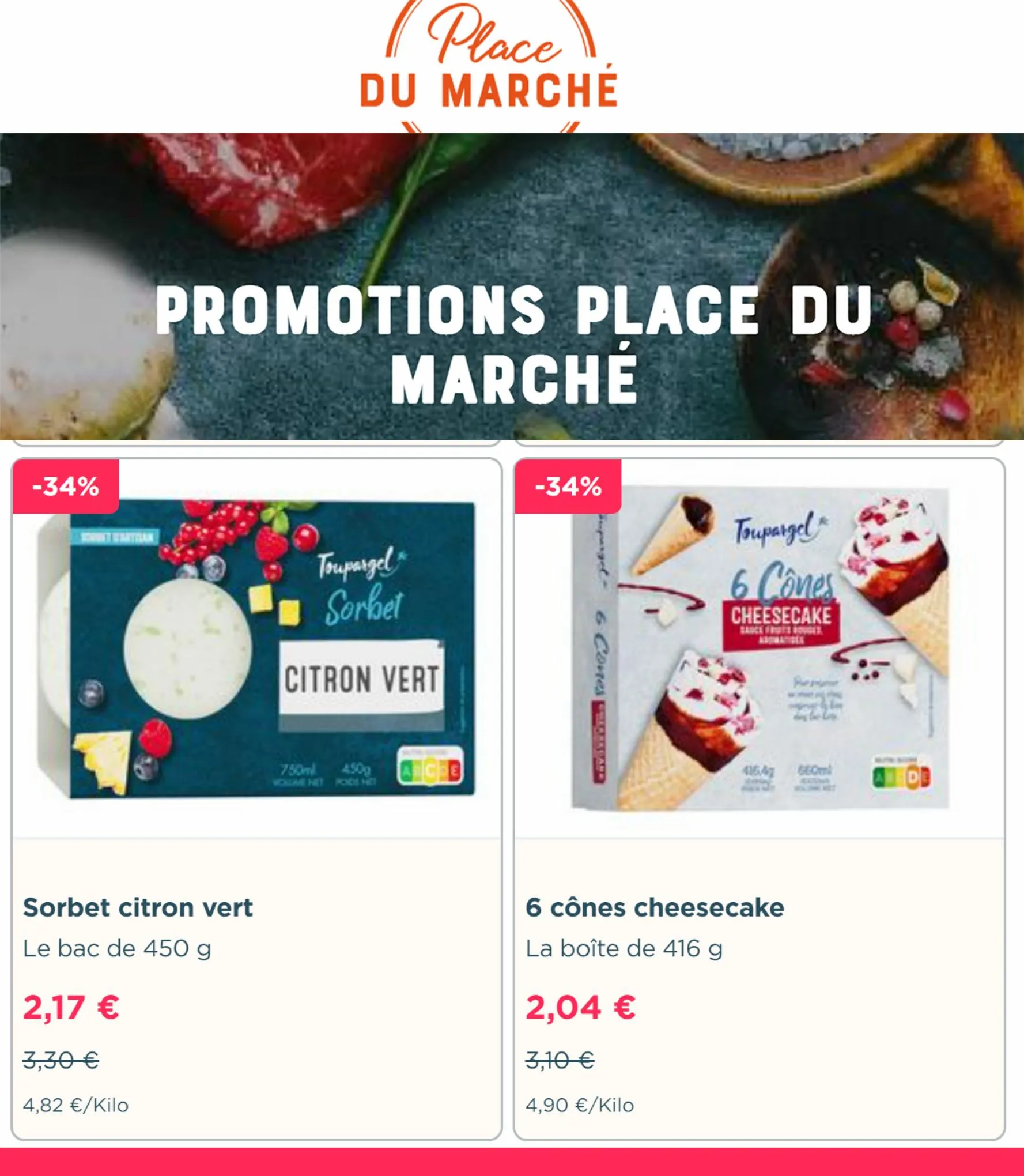 Catalogue Promotions place du marché!, page 00001
