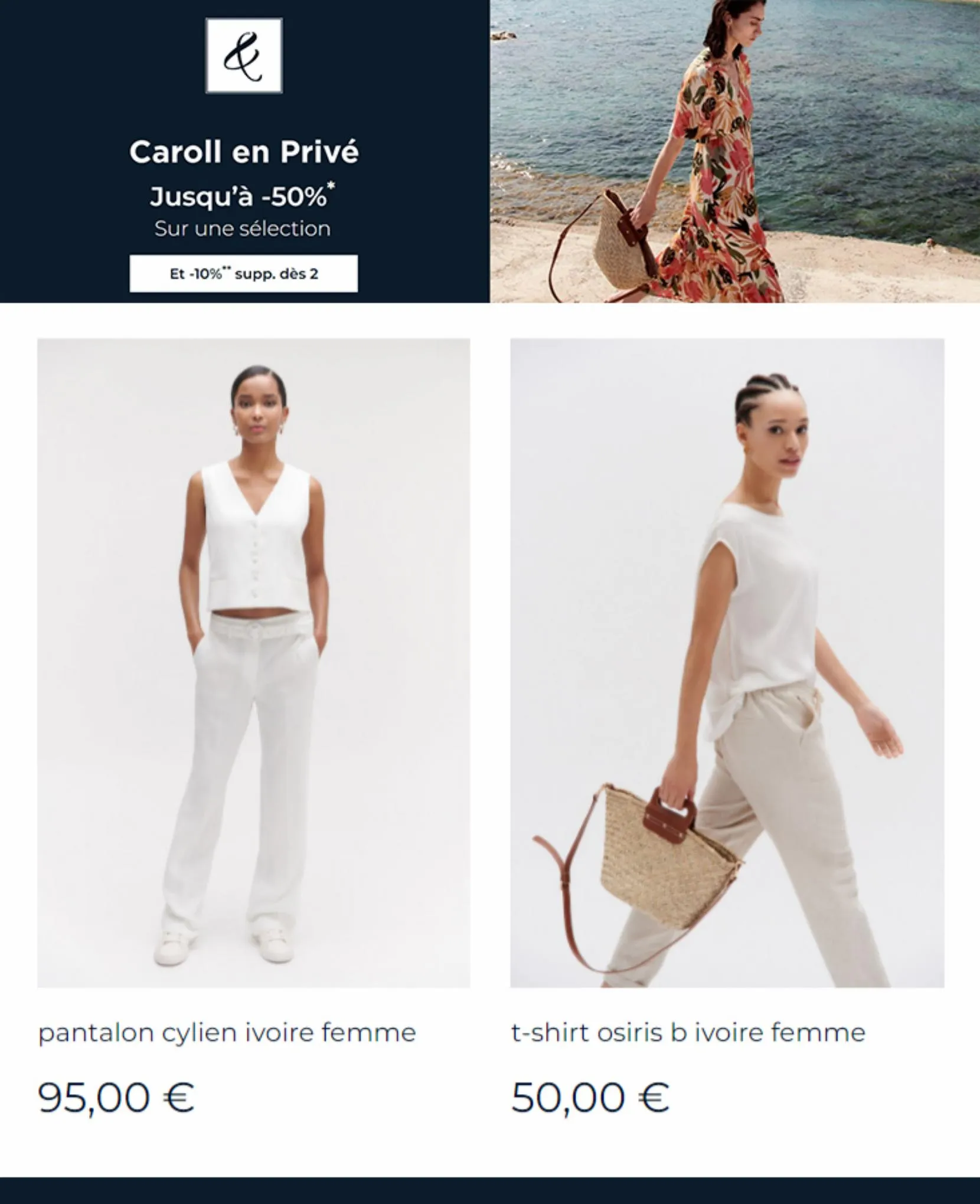 Catalogue Caroll en Privé Jusqu'à -50%*!, page 00005