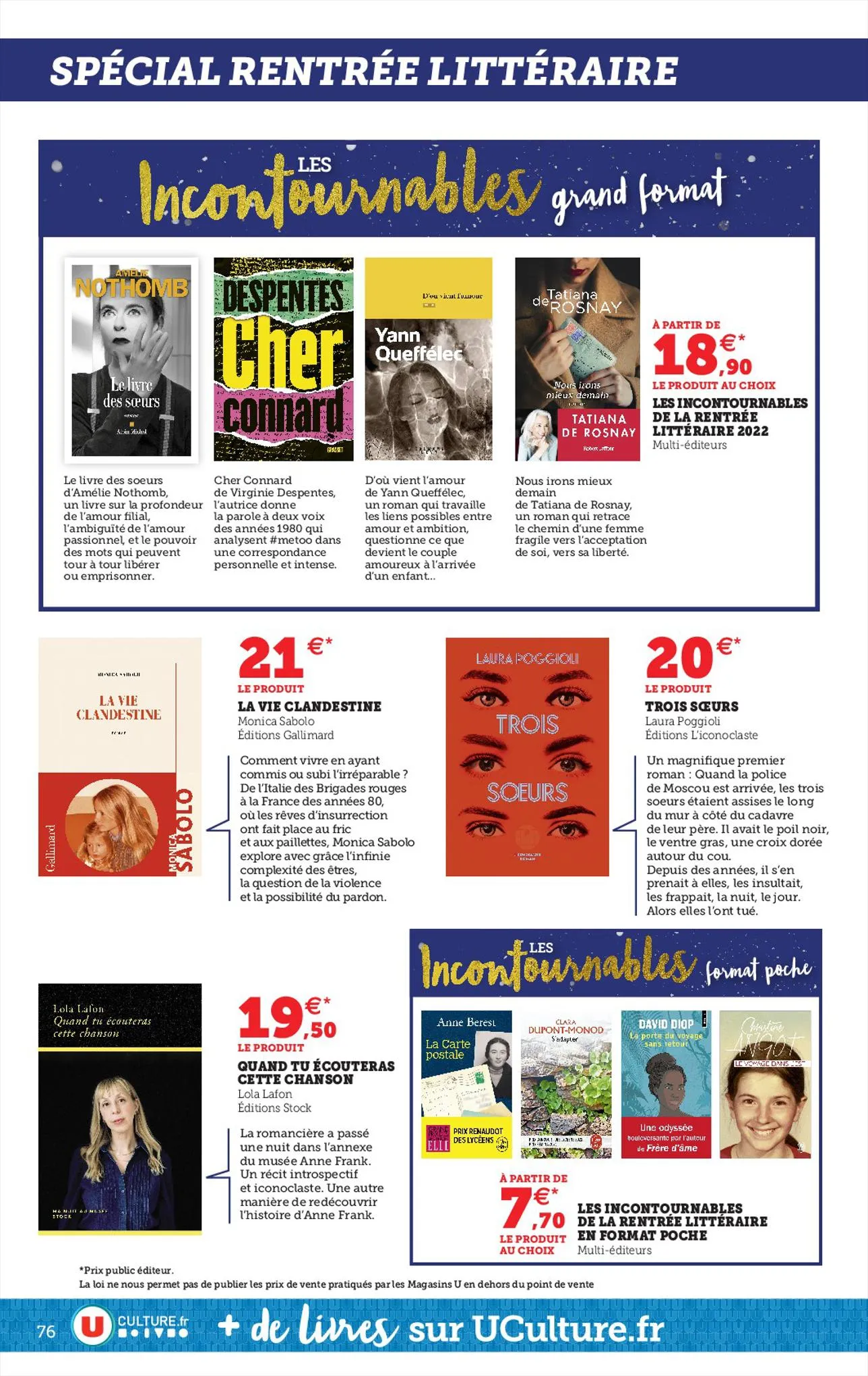 Catalogue À PRIX BAS NOËL EST PLUS GRAND, page 00076