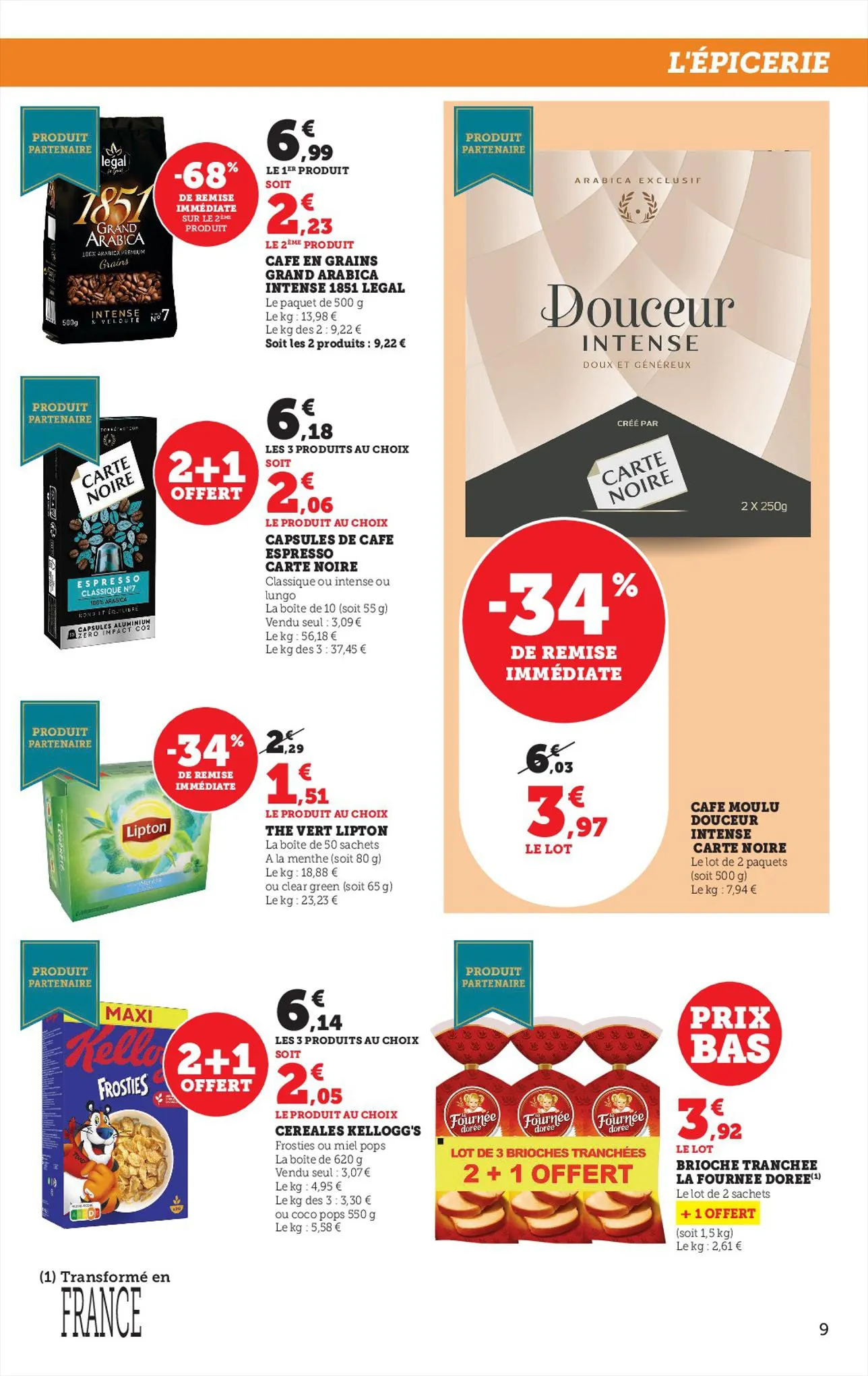 Catalogue LA MAGIE VOUS ATTEND CHEZ U !, page 00009