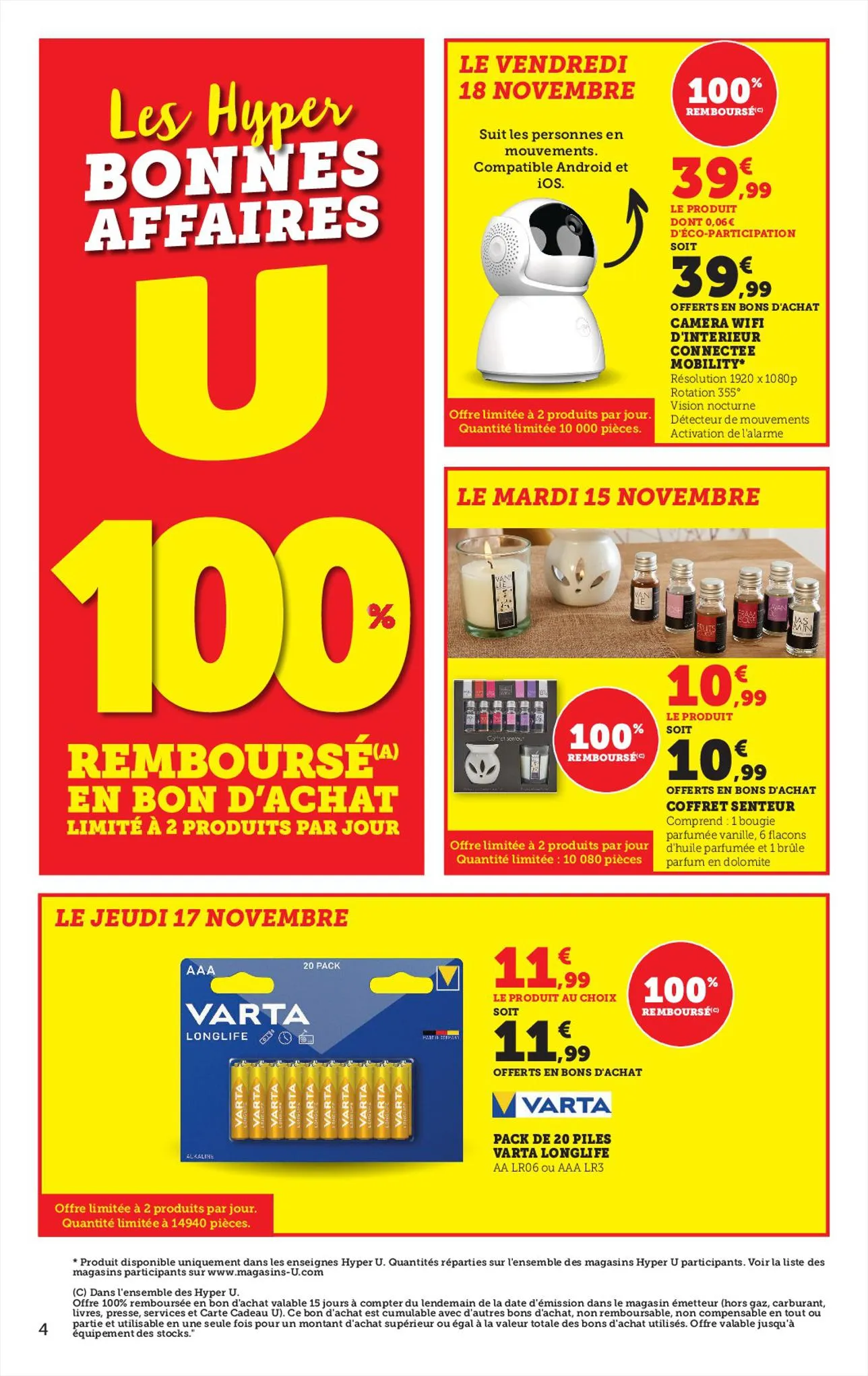 Catalogue LA MAGIE VOUS ATTEND CHEZ U !, page 00004