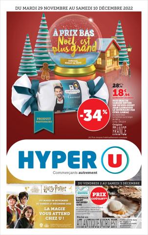 Catalogue Hyper U à Rennes | Catalogue Hyper U | 29/11/2022 - 10/12/2022