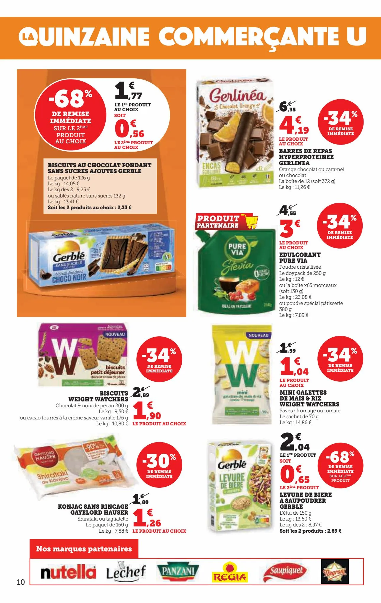 Catalogue 60% de remise immédiate sur le 2ème produit identique, page 00010