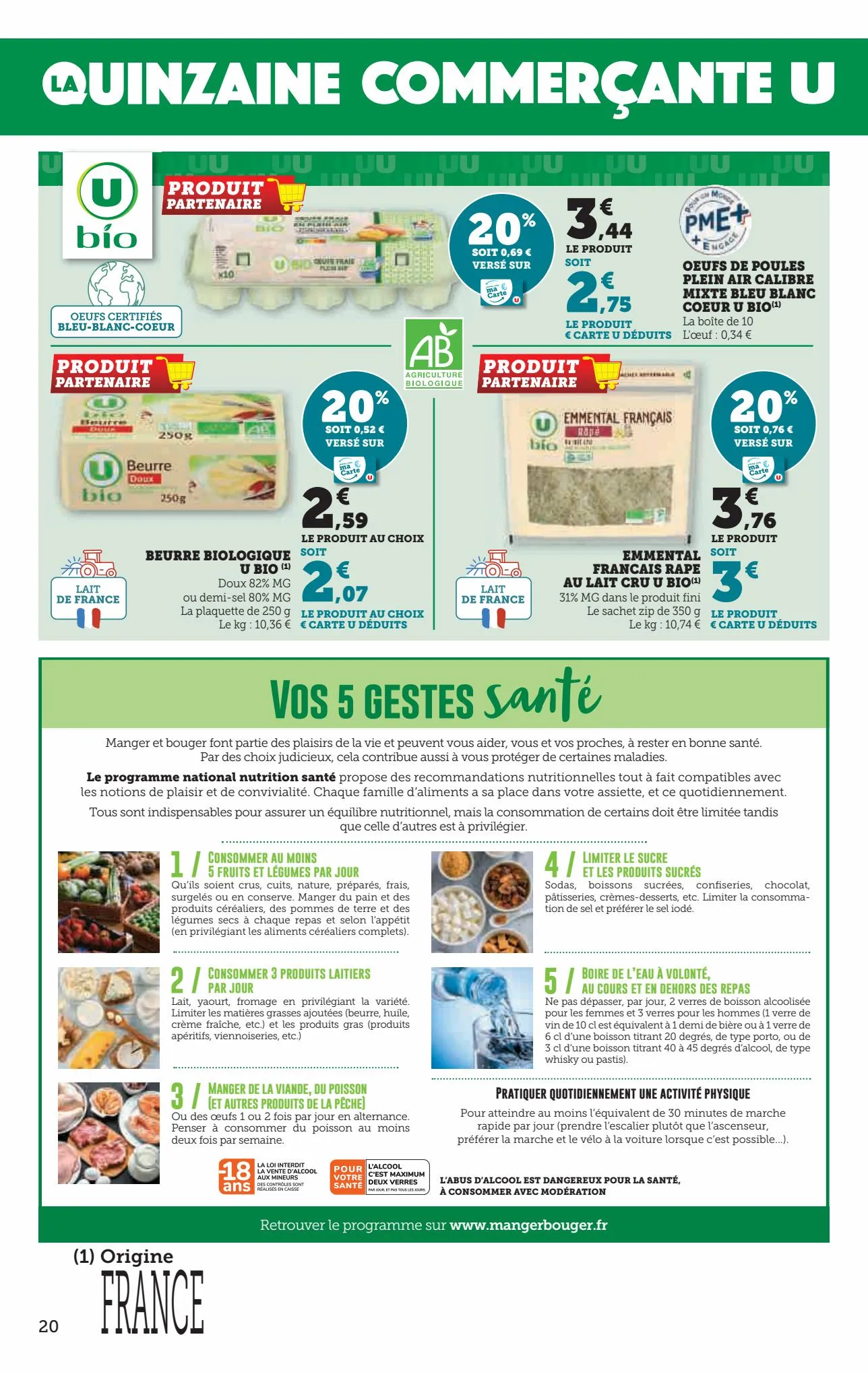 Catalogue 60% de remise immédiate sur le 2ème produit identique, page 00020