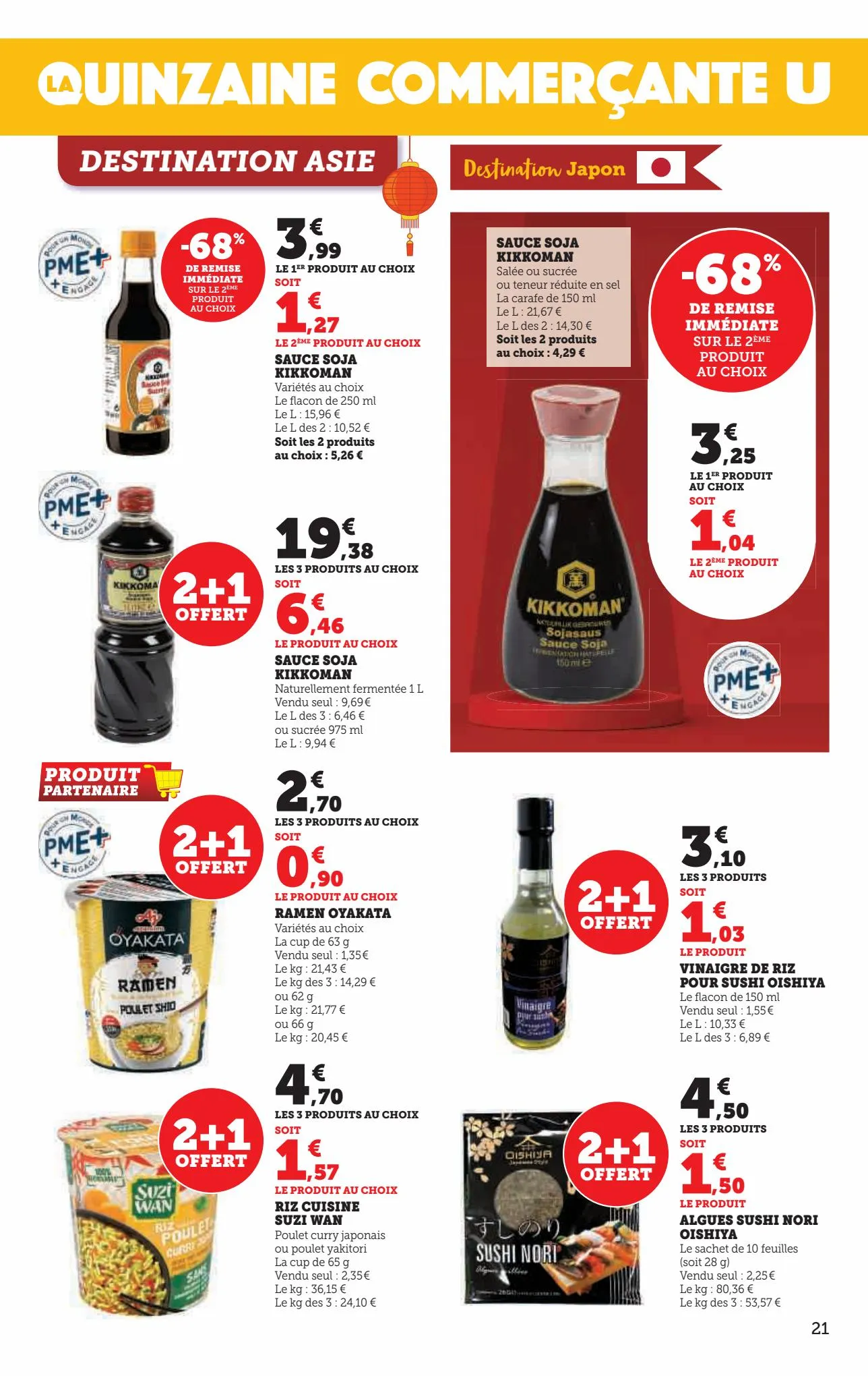 Catalogue 60% de remise immédiate sur le 2ème produit identique, page 00021