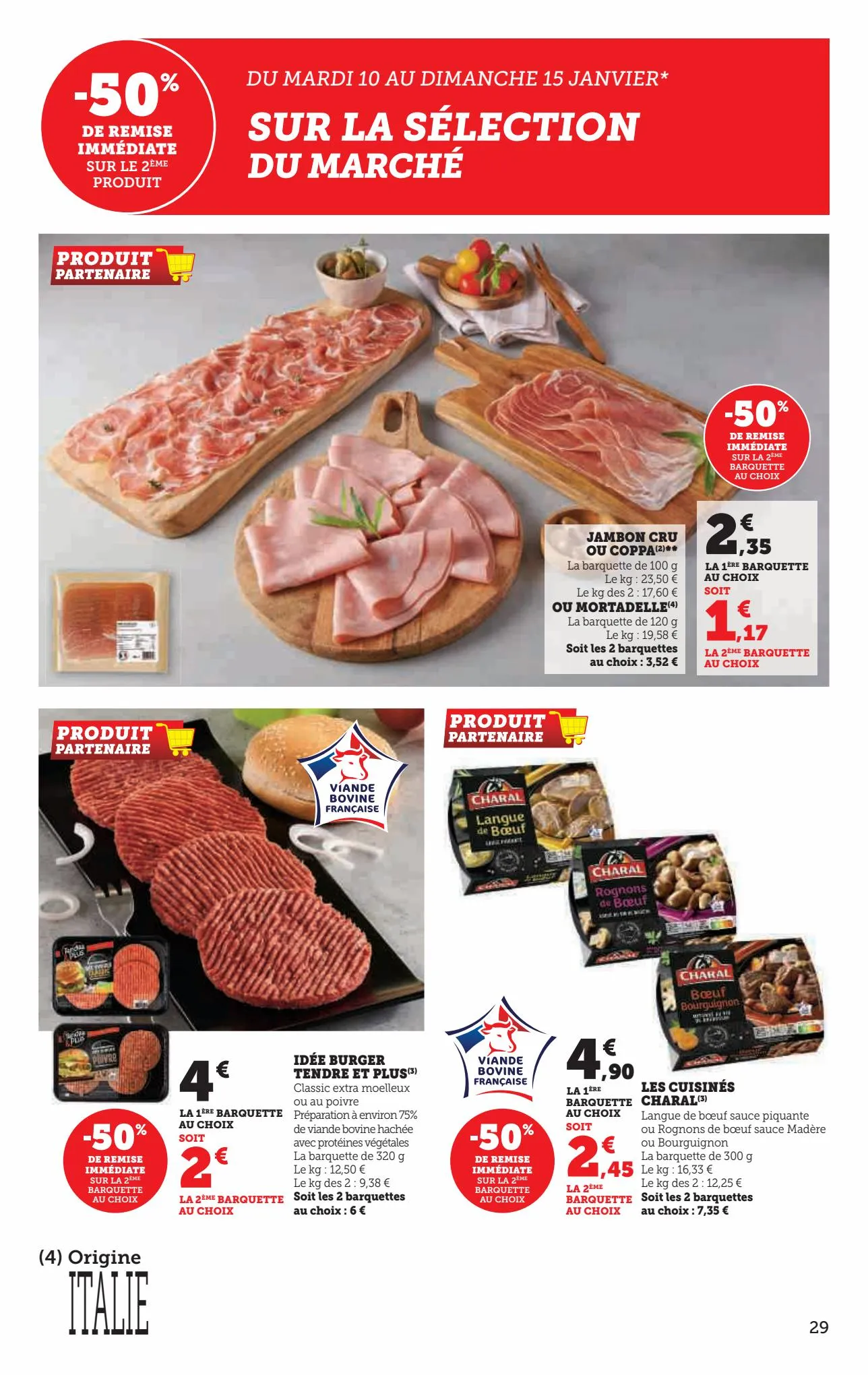 Catalogue 60% de remise immédiate sur le 2ème produit identique, page 00029