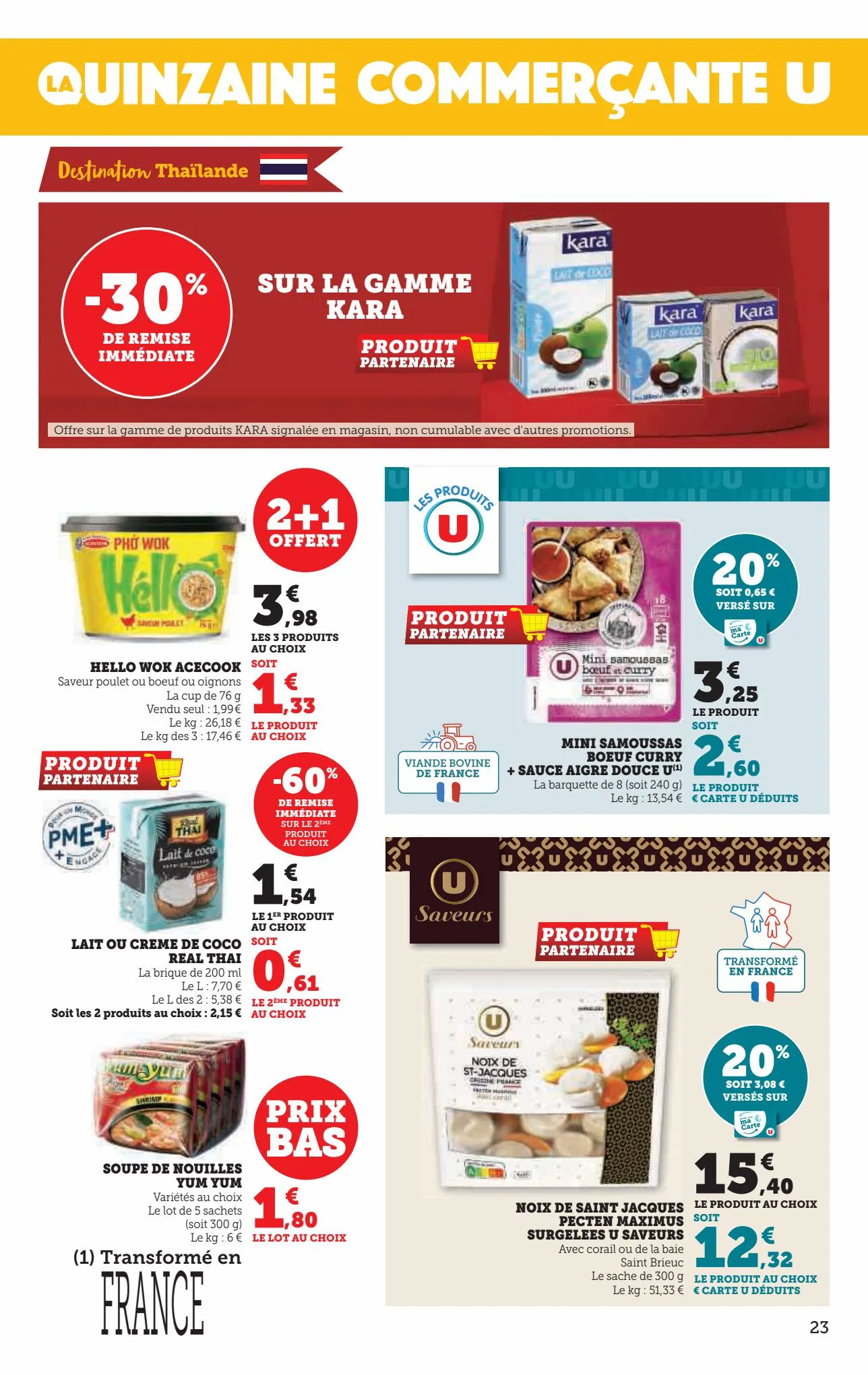 Catalogue 60% de remise immédiate sur le 2ème produit identique, page 00023