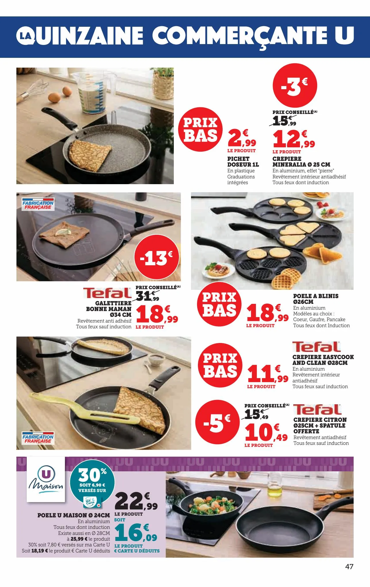 Catalogue 60% de remise immédiate sur le 2ème produit identique, page 00047