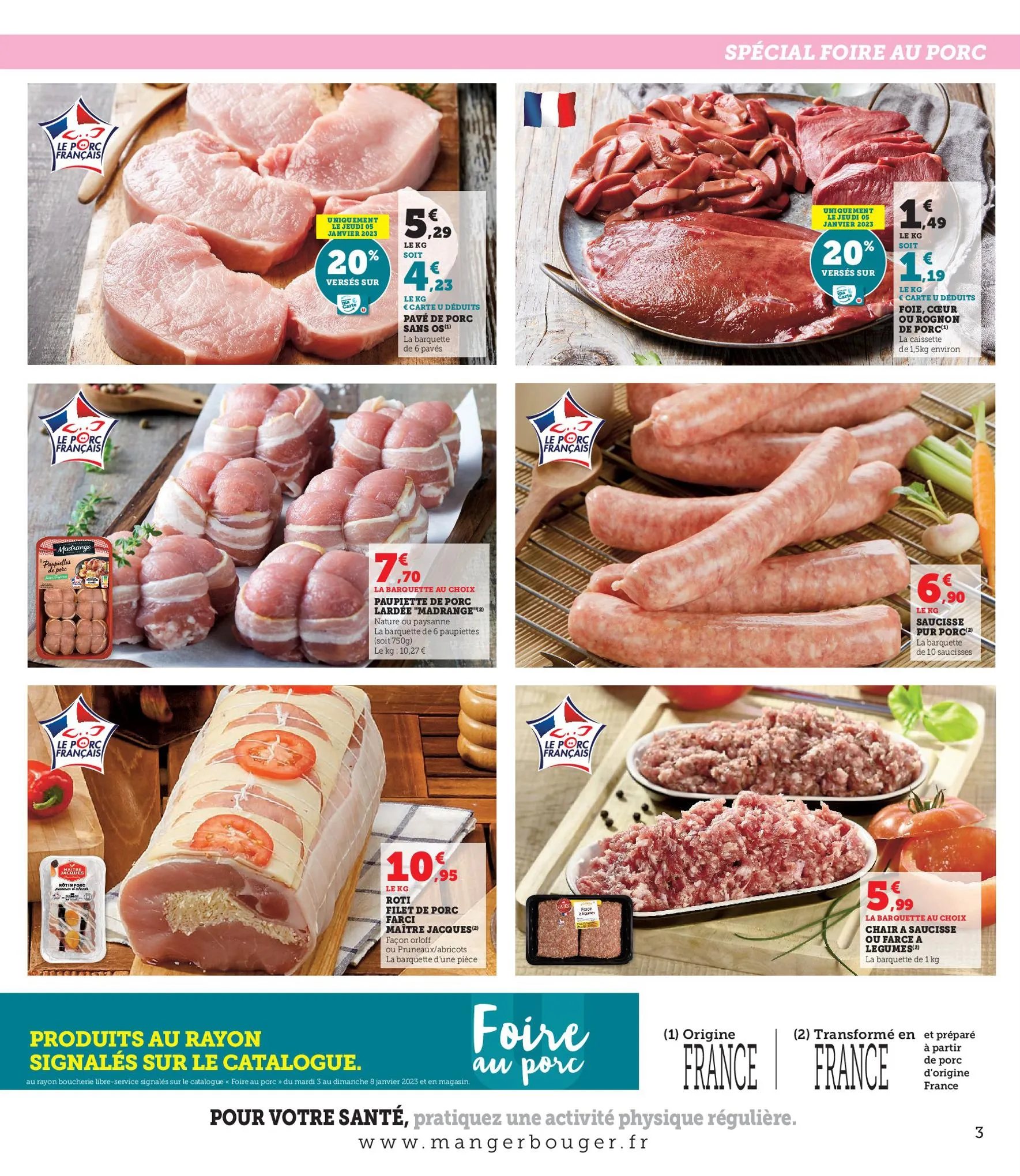 Catalogue FOIRE AU PORC À PRIX BAS!, page 00003