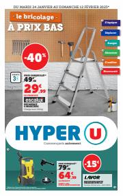 Catalogue Hyper U à Nantes | Hyper U - BRICO & AMENAGEMENT MAISON | 24/01/2023 - 12/02/2023