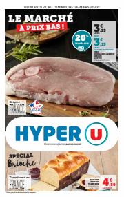 Catalogue Hyper U à Nantes | Catalogue Hyper U | 21/03/2023 - 26/03/2023
