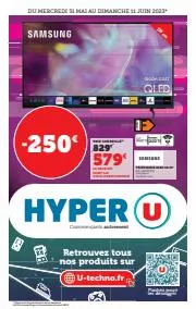 Catalogue Hyper U à La Chapelle-sur-Erdre | Catalogue Hyper U | 31/05/2023 - 11/06/2023