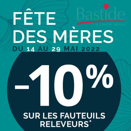 Promos de Santé et Opticiens à Bordeaux | Fête des Mères 10% sur Bastide | 14/05/2022 - 29/05/2022