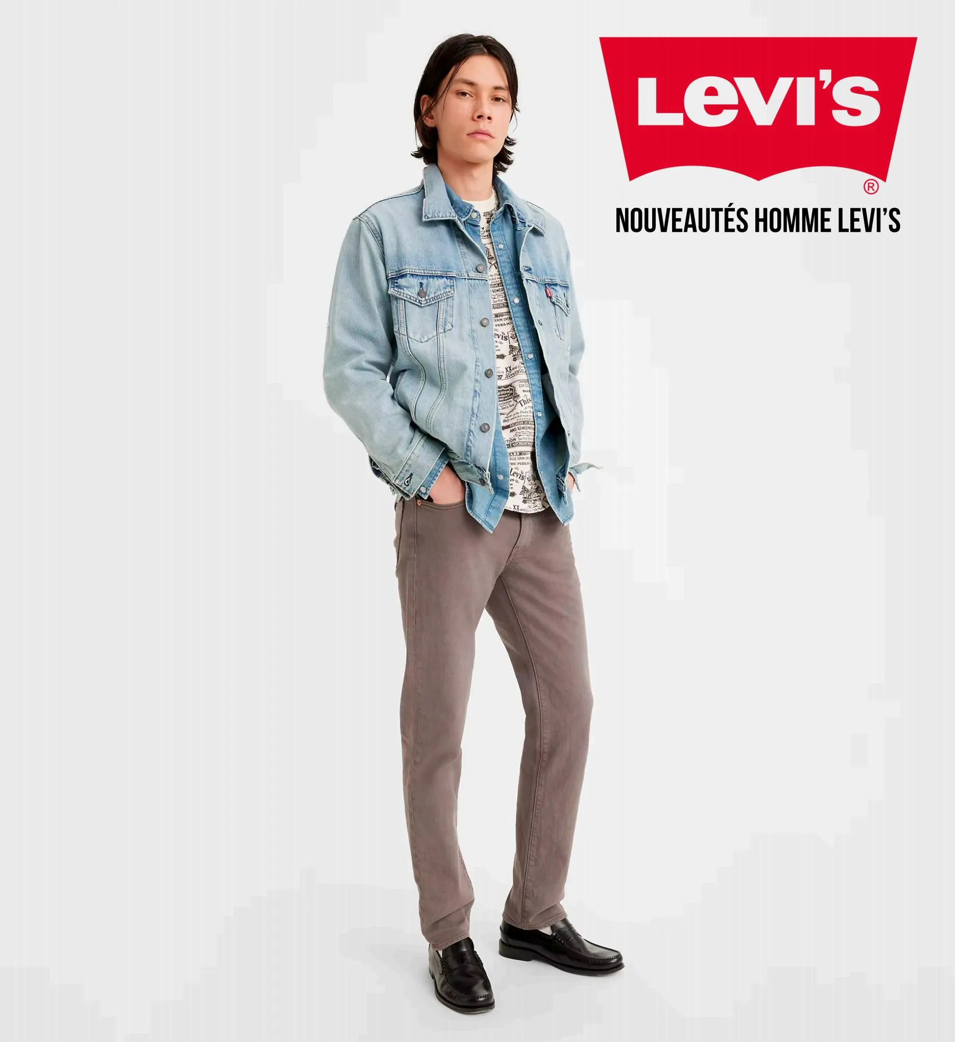 Catalogue Nouveautés Homme  Levi's, page 00001