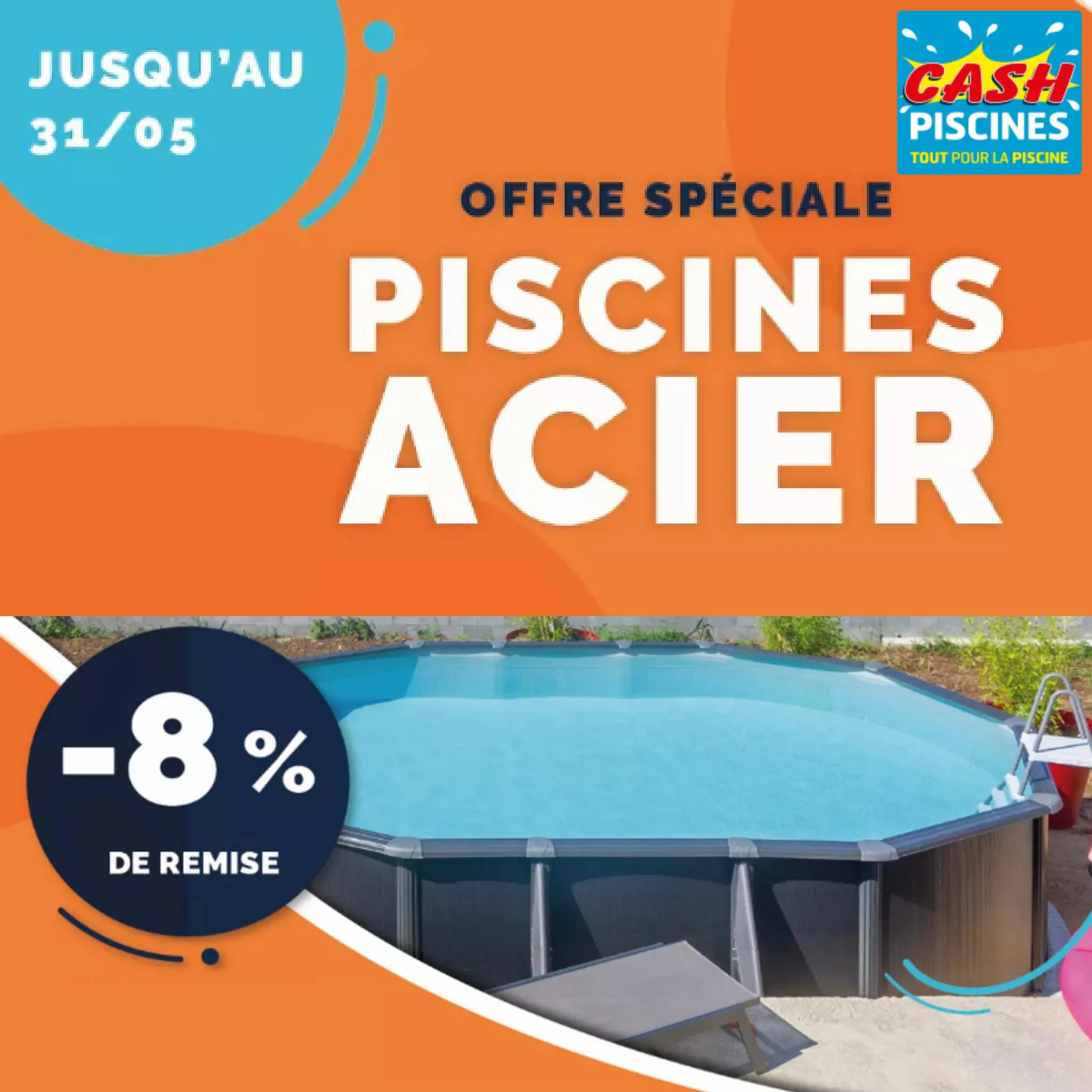 Catalogue Offre Spéciale Piscines Acier -8% de remise, page 00001