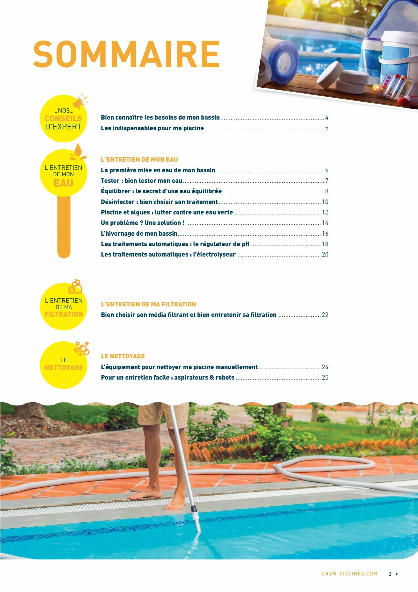 Catalogue Guide d'Entretien spécial piscine!, page 00003