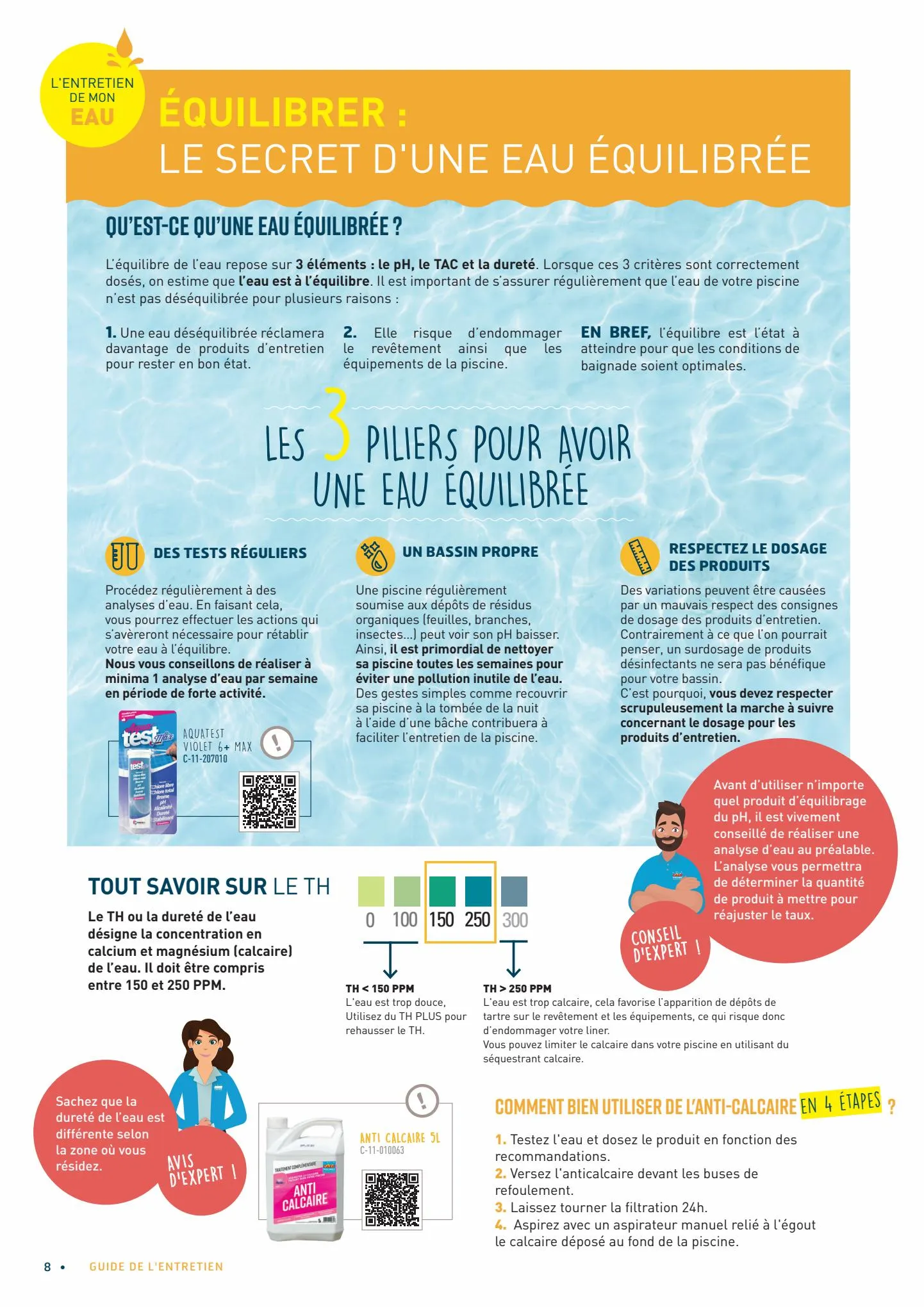 Catalogue Guide d'Entretien spécial piscine!, page 00008
