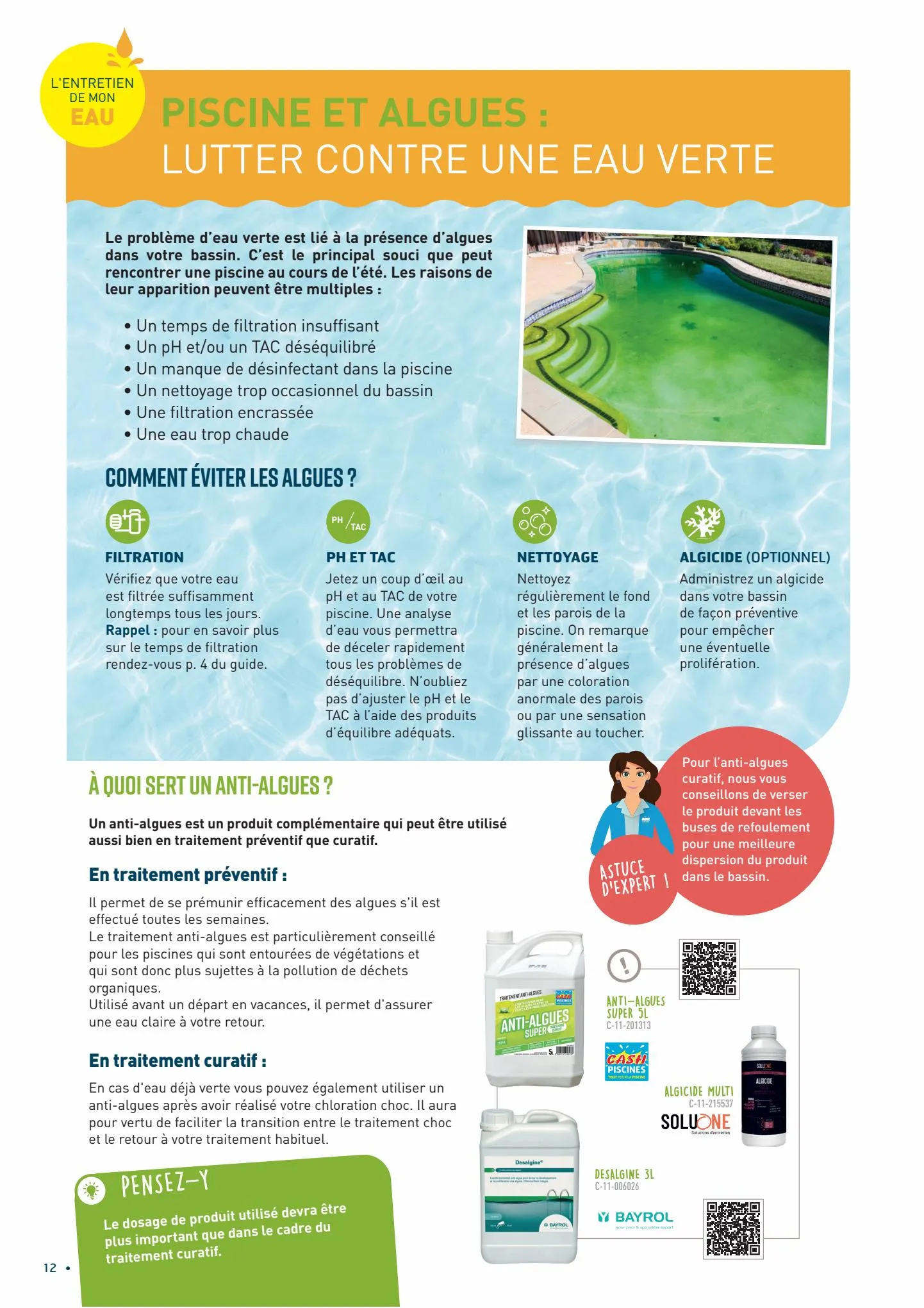 Catalogue Guide d'Entretien spécial piscine!, page 00012